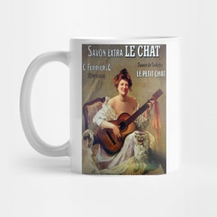 Le Savon, vintage French poster Mug